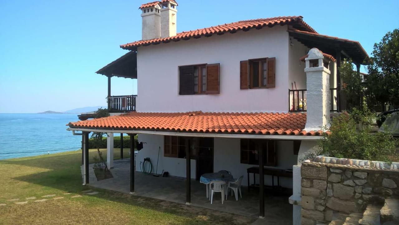 אגיוס ניקולאוס Sangue Blu Beachfront Villa Apartment מראה חיצוני תמונה